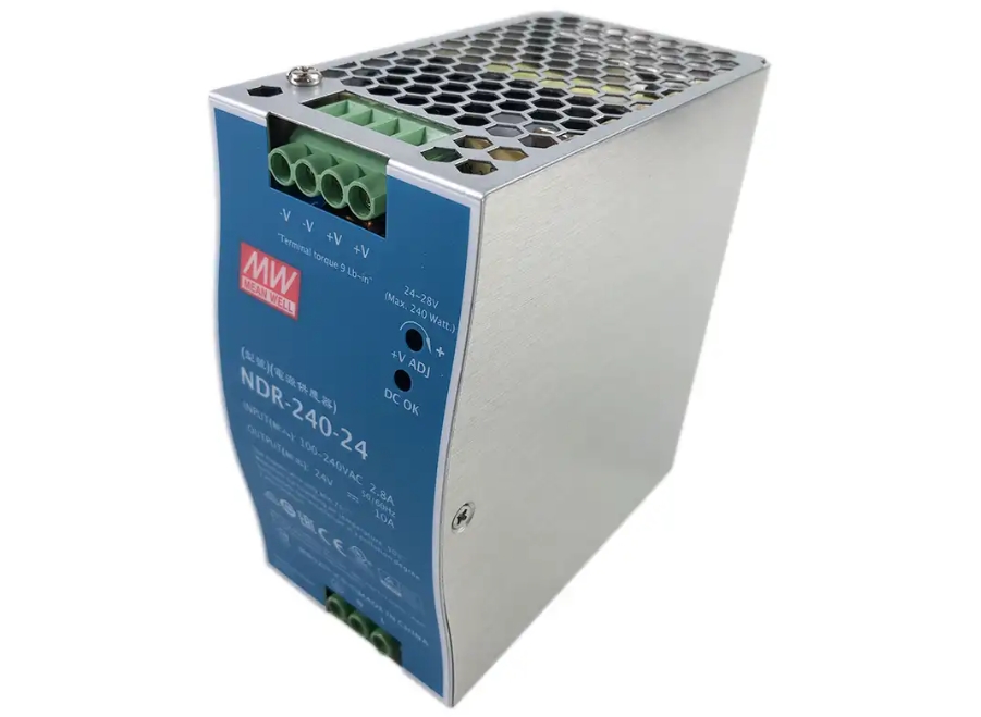 明緯WDR導軌電源：品質之選，信賴之源